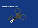 Fuji Fishing Fly Tying Braided Spectra Scissors New