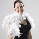 White Feather Boa