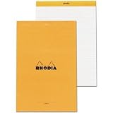 Rhodia Notepads RWM Orange 80S 6 X 8-1/4