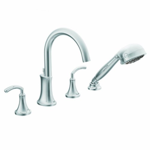 Moen Ts964 Icon Two Handle High Arc Roman Tub Faucet Includes Hand