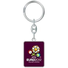 Euro 2012 Schl�sselanh�nger Trophy-Logo - drehend