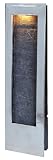 Indoor Fountains item: Kenroy Home #50830BS Aria Indoor Floor/Wall Fountain in Brushed Steel Finish
