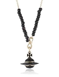 Vivienne Westwood Piccadilly Bead Pendant Necklace, 4"
