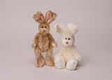 White Moxie Mohair Bunny Rabbit - 8