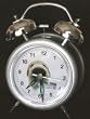 The dog Alarm Clock : Golden Retriever Twin Bell Alarm Clock 6"