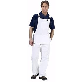 C/D BIB & BRACE WHITE 36