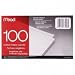 Index Cards, Ruled, 5x8, 100/PK, White (MEA63008DTOP) Qty-2