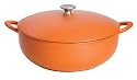 Mario Batali 7-1/2-Quart Soup Pot, Persimmon