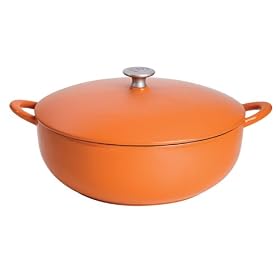 Mario Batali 7-1 2-Quart Soup Pot, Persimmon by Mario Batali