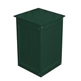 Prairie Leisure Design 91-007 Waste Receptacle - Hunter Green