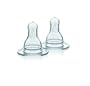 Lot de 2 t�tines silicone pour biberon Medela Small