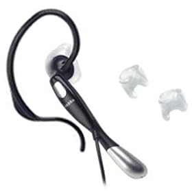 Jabra Clip-On Handsfree Earbud for Sanyo Katana / SCP-7000 / 7050 / 7200 / 7300 / 8100 / 8200 / 8400 - Includes TWO Bonus Personal Charm Straps!