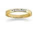 0.07 channel set diamond band in 14k Yellow Gold