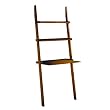 Mintra Oak Finish 3-Tier Laptop Book Shelf