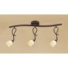 Legato Collection Rustic Etruscan Bronze Complete Fixed Track Fixture- TKF10-ETB