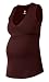 prAna Women's Luna Maternity Top,Espresso,Small