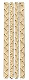 FMM Straight Frill Cutter, 4 cutters included, (Set 1, 1-4)