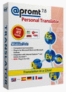 Promt Personal 7.8 English <-> German text translation software for Windows