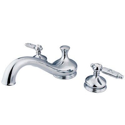 Hot Springs Roman Tub Satin Nickel