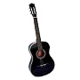 41" Full-size Beginner's Acoustic Guitar - Black