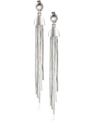 Sterling Silver Multi-Drop Linear Earrings