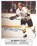 Rick Middleton Autographed Boston Bruins 8" x 10" Photograph (Unframed)