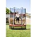 55 Inch Junior Jr. Kids Trampoline with Enclosure Safety Net