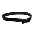 Kids Easy One-Hand Leather Belt - Brown
