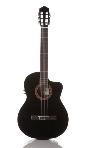 Cordoba C5-CE Thinbody Acoustic Electric Classical Guitar Black