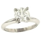 1.70ct Round 4-Prong Diamond Solitaire Ring Egl IJ/VS1