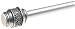 Croscill Spencer Decorative Shower Curtain Tension Rod, Antique Silver