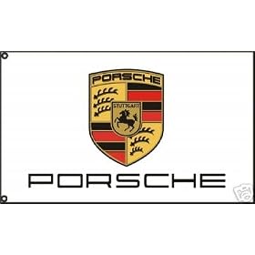 PORSCHE CARRERA GT CAYENNE CAYMAN 911 944 928 DEALER FLAG BANNER
