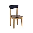 roba 50773  - Silla para ni�os, de madera maciza, tableros de fibra de densidad media, pintado con asiento y respaldo pintado de azul 59 x 28,5 x 29,5 cm, fabricante del asiento: 31 cm [importado de Alemania]