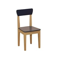 roba 50773 - Kinderstuhl, Massivholz, Medium Density Fibreboard lackiert, Sitzfl�che und R�cken blau lackiert 59 x 28,5 x 29,5 cm, Sitzh: 31 cm