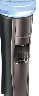 Pure Water Dispenser 200 Series - Black Top Loading Hot and Cold Water Cooler