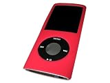 Review iGadgitz NANO4RED / RED Silicone Skin Case Cover for Apple iPod Nano 4th Gen Generation 4G new Nano-Chromatic 8gb & 16gb + Screen Protector & Lanyard