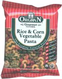 Orgran Rice & Corn Vegetable Pasta, Corkscrew, 8.8-Ounce Packages (Pack of 9)