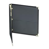 SAMSILL CORPORATION / Classic collection ring binder portfolio, 8-1/2 x 11, 1 capacity, black / SAM15130 / Sold as 1 Each / Mfr Part # 15130 \*/ Classic collection ring binder portfolio, 8-1/2 x 11, 1