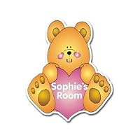 Personalised Love Bear Door Plaque