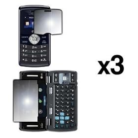 3 Pack of Premium Reusable LCD Mirror Screen Protector for LG enV 3 VX9200