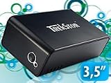 Produkt-Bild: Trekstor 3,5" Dual-Festplatten-Geh&auml;use "duo w.ub" f&uuml;r 2 SATA-HDDs