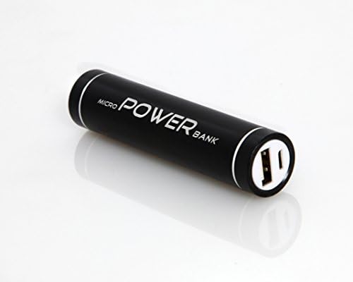 3000mAh MicroPowerBank - Portable Cell Phone External Battery - Included FREE Multi-Purpose Phone Charge Cord - USB Lipstick Sized Power Bank for Cell Phones and Other Mobile Digital Devices - Life Saver Security of Never Running Out of Battery Power Again! - A Backup Charger Pack for all Android Smart Phones, for Samsung Galaxy S2, S3, S4, S5, for iPhone 5, 4S, 4, 3GS, 3 -Satisfaction Guaranteed (Black)