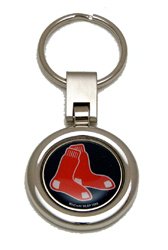 Boston Red Sox Domed Metal Keychain