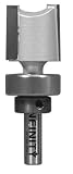 11-081B, 1/4 Shank Straight Router Bit, 5/16 Cutter Diam., 1 Cutter Height With Bearing Kit