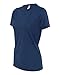 Hanes Women's Cool DRI T-Shirt, Navy, Medium