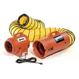 Portable Ventilation Fan With 25 Feet Ducting