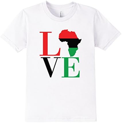 Kids Love Africa - African Pride - Fitted T-Shirt 12 White