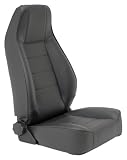 Smittybilt 45001 Black Factory Style Replacement Front Seat