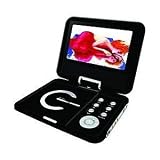 IVIEW 7 Portable Swivel Panel All Multi-Region Code Zone Free DVD Player 110-240 Volts Worldwide Use - Plays any Region DVD