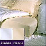 Coyuchi Percale Standard/Queen Pillow Case [Pair] - White